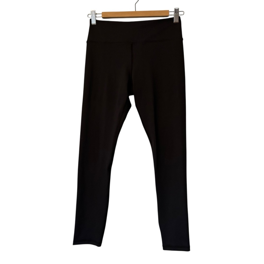 Zyia High-Waisted 7/8 Leggings Black Women’s Size 4 Active Workout Gym Exercise